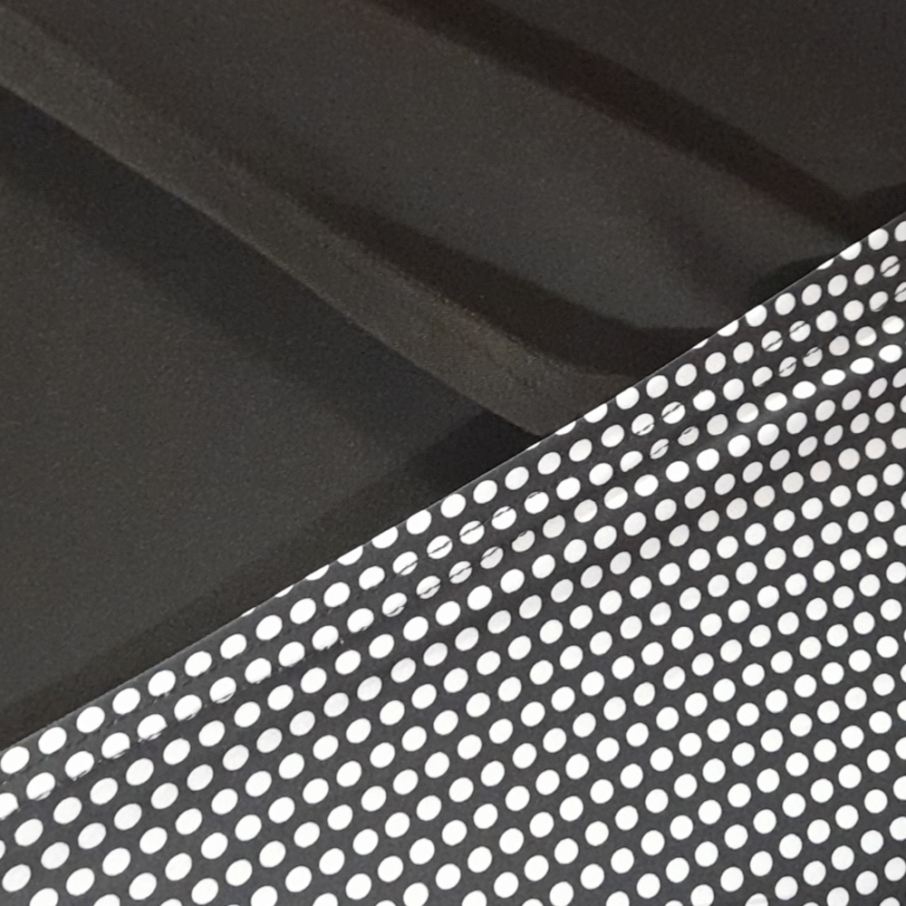BLACK AND WHITE POLKA  LONG SLEEVE BLOUSE SIZE 4XL - Picture 13 of 13
